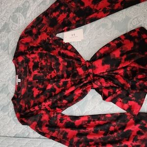 H by Halston Cape Top - S